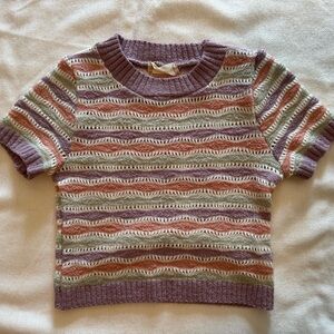 Alter’d State XS - Knit Short Sleeve Sweater